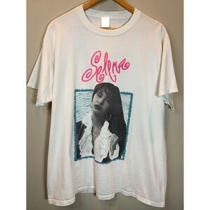 Retro 90_s Selena Quintanilla Rap Band Latin Shirt